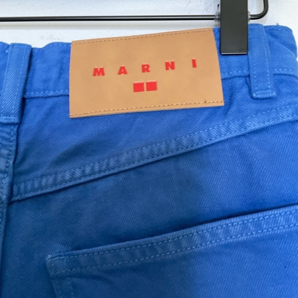 Marni x Uniqlo Wide Leg Jeans Pants Waist 23x31 - Picture 6 of 13